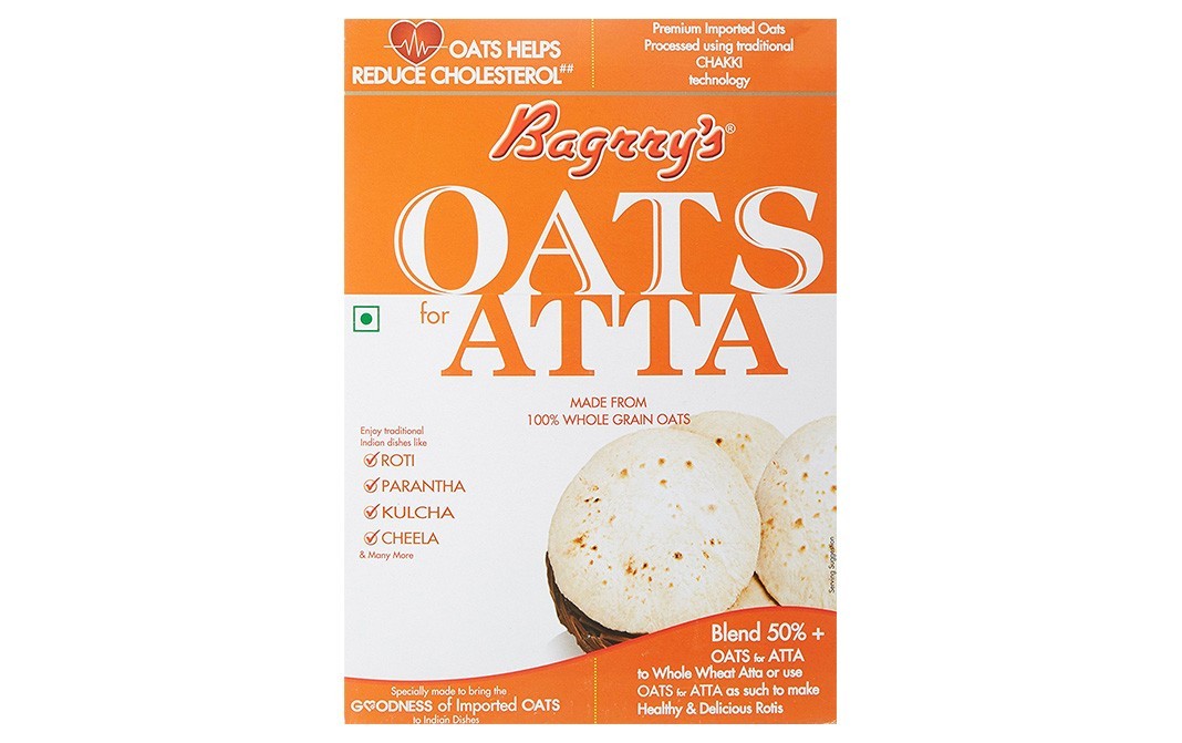 Bagrry's Oats for Atta    Box  500 grams